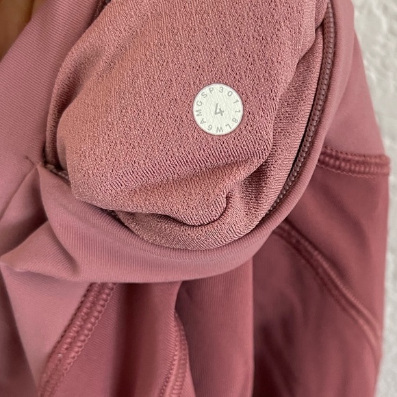 Lululemon Quick Feet Crop Auburn Quicksand - Picture 5 of 5